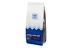 Кава натуральна смажена в зернах суміш Мілкі Вей Під еспресо Funt Coffee м/у 1кг