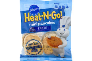 Pillsbury Heat-N-Go! Mini Pancakes Blueberry