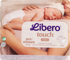 Підгузники Тач Прематер 0-2,5кг 24шт Ліберо