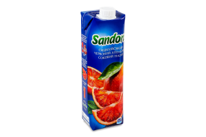 Напій соковий неосвітлений пастеризований Сицилійський червоний апельсин Sandora т/п 950мл