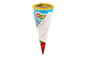 Рожок вафельный с какао и шоколадно-банановой начинкой Banana Cornet Ozmo м/у 25г