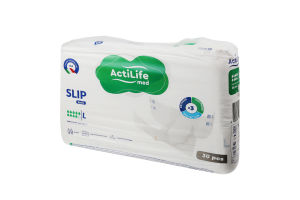 Підгузки д/дорослих Slip Basic L 30шт ActiLife med