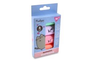 Набір маркерів Yes! Pusheen 4кол