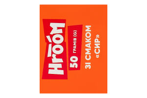 Чипсы картофельные пластинки Сыр Hroom к/у 50г