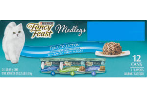 Purina Fancy Feast Medleys Tuna Collection - 12 CT
