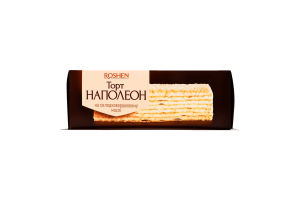 Торт на сладкосливочном масле Наполеон Roshen к/у 1кг