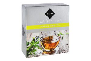 Чай зелений байховий дрібний China Green Tea Rioba к/у 50х1.5г