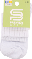 Шкарпетки дит Premier socks ажур серед білі р18-20