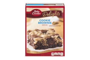 Betty Crocker Delights Bar Mix Cookie Brownie