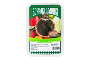Стрелки чеснока маринованные Бочковые соленья ПП Діана-М лоток 450г