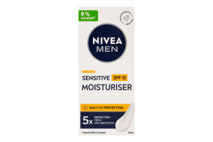 Крем для чувствительной кожи SPF 15 Nivea Men 75мл