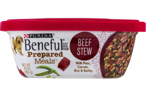 Purina Beneful Prepared Meals Dog Food Beef Stew