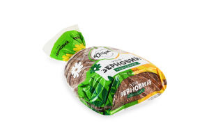 Хліб половинка в нарізці з насінням соняшника Зерновий Добрий м/у 0.4кг