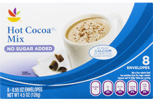 Ahold Hot Cocoa Mix No Sugar Added - 8 CT