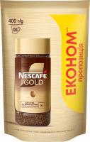 Кава розчинна сублімована Gold Nescafe д/п 400г