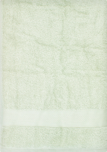 Рушник махровий фісташковий 70*140мм 500г/м2 Саффран 1шт