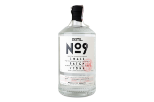 Горілка 1л 40% Distil. №9 пл