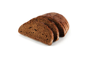 Хлеб ржаной половинка в нарезке Традиционный Добрий м/у 0.3кг