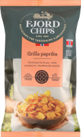 Чипси Fjord Chips картопляні паприка гриль