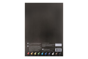 Картон Kids Line Black А4 10кольорів 10аркушів ZiBi