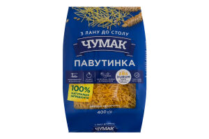 Изделия макаронные класс экстра группа А Паутинка Чумак м/у 400г