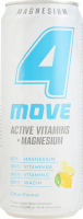 Напій безалкогольний газований зі смаком грейпфрута та лайма Magnesium + Vitamin B6 Activevitamin 4Move з/б 330мл