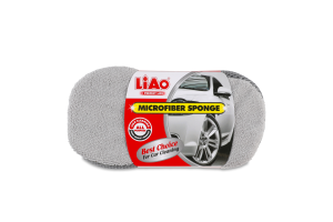 Губка для мойки авто микрофибра 21.5х11.5х6.5см №F130027 Lіао 1шт