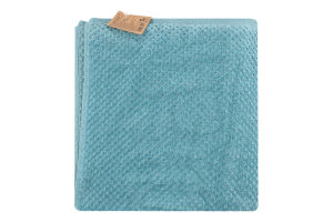 Рушник Дамаск смарагдовий махровий велюр 70*140см 550г/м2 ГМ Текстайл