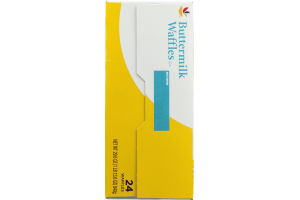 Ahold Waffles Buttermilk - 24 CT