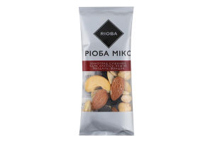 Асорті горіхів та сухофруктів Ріоба мікс RIOBA м/у 30г