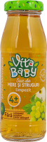 Сок Vita baby яблочно-виноградный осветлен б/сах