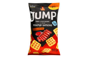 Вафли кукурузные Ребрышки барбекю Jump м/у 50г