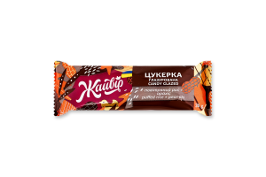 Конфета глазированная Воздушный рис + арахис Жайвір м/у 36г