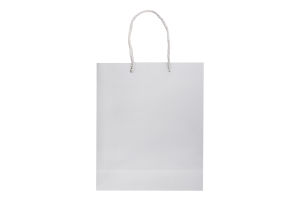 Пакет подарунковий срібло 19.5х23.5х8см №CSPB012 Greenwich Products Co. Limited 1шт