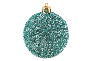 Прикраса ялинкова Куля Їжак 60мм 31229