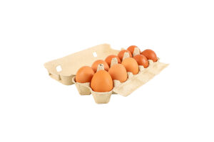 Яйця курячі харчові столові С0 Київська 10 Від доброї курки к/у 10шт