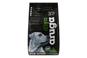 Корм сухий для активних собак Dlya Druga м/у 3кг