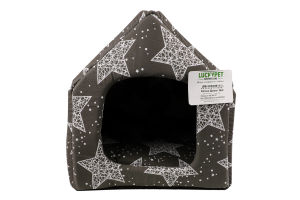 Будиночок д/котів Джесі №2 сірий 34*39*38см Lucky Pet