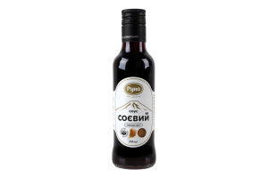 Соус соевый с уменьшенным количеством соли Руна с/бут 205мл
