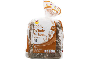 Ahold 100% Whole Wheat Bread Value Pack - 2 CT
