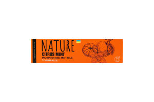Паста зубна Citrus Mint Nature 100мл