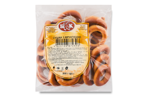 Сушки з фруктозою БКК м/у 200г