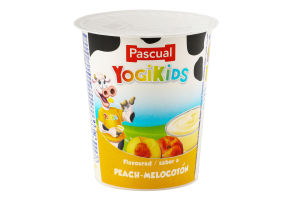 Йогурт з смаком персика 1,5% 120г стакан Pascual