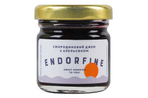 Джем черносмородиновый с апельсином Endorfine с/б 44г
