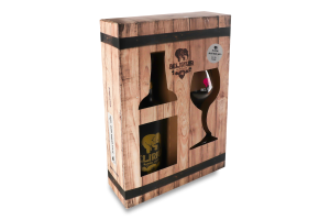 Пиво Delirium Barrel Aged Black 0,75л +келих 150мл