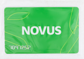Картка клієнта акційна Novus 1шт