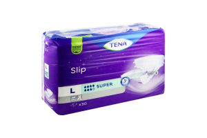 Подгузники для взрослых L Super Slip Tena 30шт