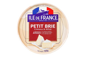 Сыр мягкий Маленький Бри Ile De France к/у 125г