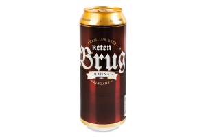 Пиво спеціальне 0.5л 6% темне Brune Elegant Keten Brug з/б