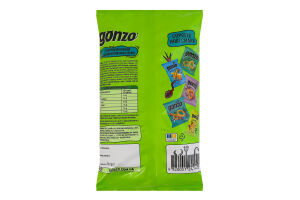 Кільця кукурудзяні зі смаком сметани та зелені Gonzo м/у 75г